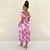 Imagem do Vestido adulto Felicia Hortencias Rosa