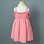 Vestido infantil Analiz Coral [P.E] - comprar online