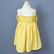 Vestido infantil Analiz Amarelo - comprar online
