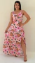 Vestido adulto Madalena Rosa florido [P.E] na internet