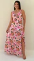 Vestido adulto Madalena Rosa florido [P.E]