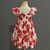 Vestido infantil Teresa Flores Vermelhas [P.E] - comprar online