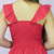 Imagem do Kit Macacão Grécia Vermelho e Vestido Infantil Helena Vermelho