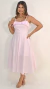 Vestido adulto Juju Rosa bebê - loja online