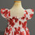 Vestido infantil Teresa Flores Vermelhas [P.E] na internet
