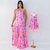 Kit de Vestidos adulto Marcela e infantil Teresa Florido - loja online