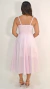 Imagem do Vestido adulto Juju Rosa bebê