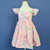 Kit de Vestidos Adulto Beatriz e Infantil Helena Floral Rosa Bebê - comprar online