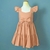 Kit de Vestidos Monique Bege Adulto e infantil [P.E]