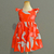 Kit de vestidos adulto Denise e infantil Teresa Max folhas [P.E]