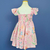 Kit de Vestidos Adulto Beatriz e Infantil Helena Floral Rosa Bebê - Miss Li 