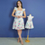Kit de Vestidos adulto Liane e infantil Helena Xadrez - Miss Li 