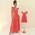 Kit de vestidos adulto Drica e infantil Denise Melancia - Miss Li 