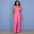 Imagem do Kit Macacão Grécia Rosa e Vestido Infantil Dani Rosa
