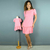 Kit de vestidos Beatriz Coral adulto e infantil [P.E] na internet