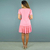 Kit de vestidos Beatriz Coral adulto e infantil [P.E] - comprar online