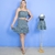 Kit Conjunto Fiorela Xadrez Preto e infantil Brenda Preto - Miss Li 