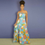 Vestido adulto Marcela Flor em aquarela - loja online