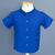 Kit Vestido adulto Vick e Camisa infantil Daniel Azul Royal