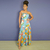 Vestido adulto Marcela Flor em aquarela - comprar online