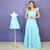 Kit de Vestidos Drica Azul e infantil Valentina Azul na internet