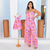 Kit Macacão adulto Dubai e vestido infantil Teresa Florido - Miss Li 
