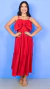 Vestidos tal mãe tal filha Alice Vermelho - loja online