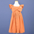 Kit Macacão Grécia abóbora e Vestido Infantil Dani abóbora - comprar online