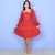 Kit de Vestidos Adulto Carol Vermelho e Infantil Glória Vermelho - comprar online