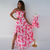 Kit de Vestidos adulto Marcela e infantil Teresa Cereja