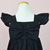 Kit Macacão Grécia e Vestido Infantil Dani Preto - Miss Li 