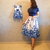 Kit Conjunto adulto e vestido infantil Mônaco