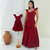 Kit de vestidos adulto Drica e infantil Denise Marsala [P.E] - Miss Li 