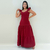 Kit de vestidos adulto Drica e infantil Denise Marsala [P.E] - comprar online