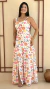 Vestido adulto Madalena Flores - loja online