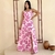 Vestido adulto Madalena Hortências Rosa - comprar online