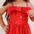 Vestido Infantil Vermelho Estelar | Juju Miss Li na internet