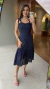 Vestidos Tal Mãe Tal Filha Lari Laise Azul marinho