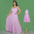 Kit de Vestidos Dalila Rosa Adulto e Infantil - comprar online
