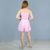 Kit de Conjunto Adulto e Vestido Infantil Verônica Rosa na internet