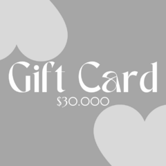 Gift Card $30.000