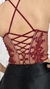 Corset Jade Bordo - tienda online