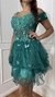 Vestido Monarca Verde - tienda online
