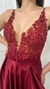 Vestido Victoria Bordo