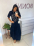 VESTIDO BOHO CHIC - AZUL MARINHO - comprar online
