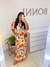 VESTIDO RAFAELA - ESTAMPA COM COQUEIROS E FLORES - comprar online