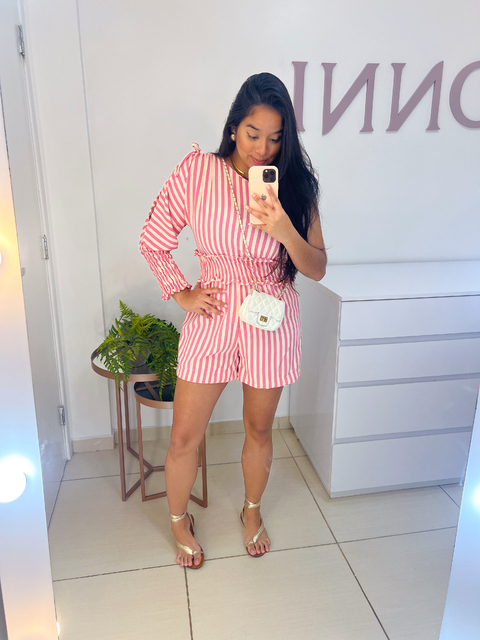 MACAQUINHO NOEMIA - LISTRADO ROSA