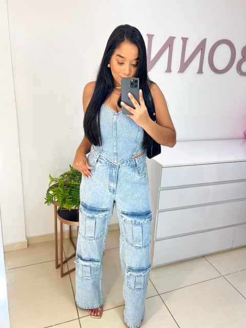 CROPPED JEANS - comprar online