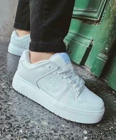 Zapatillas DC manteca - plataforma - comprar online