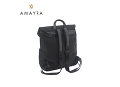 Mochila Amayra tela impermeable y broches